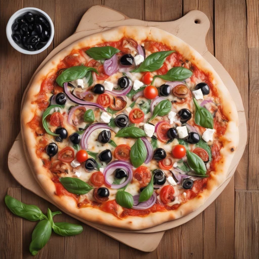 Mediterranean Pizza